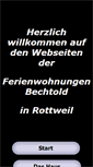 Mobile Screenshot of ferienwohnung-in-rottweil.de