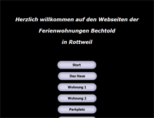 Tablet Screenshot of ferienwohnung-in-rottweil.de
